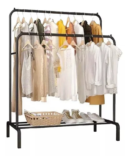 PERCHERO DOBLE MULTIFUNCIONAR - ¡Práctico, elegante y cómodo para tu hogar!