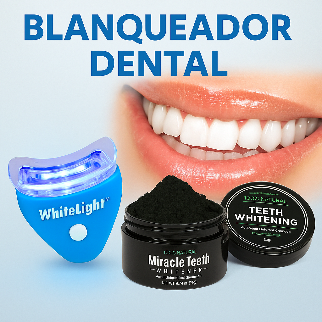 COMBO BLANQUEADORES DENTALES - "La sonrisa que mereces, sin filtros ni tratamientos costosos"