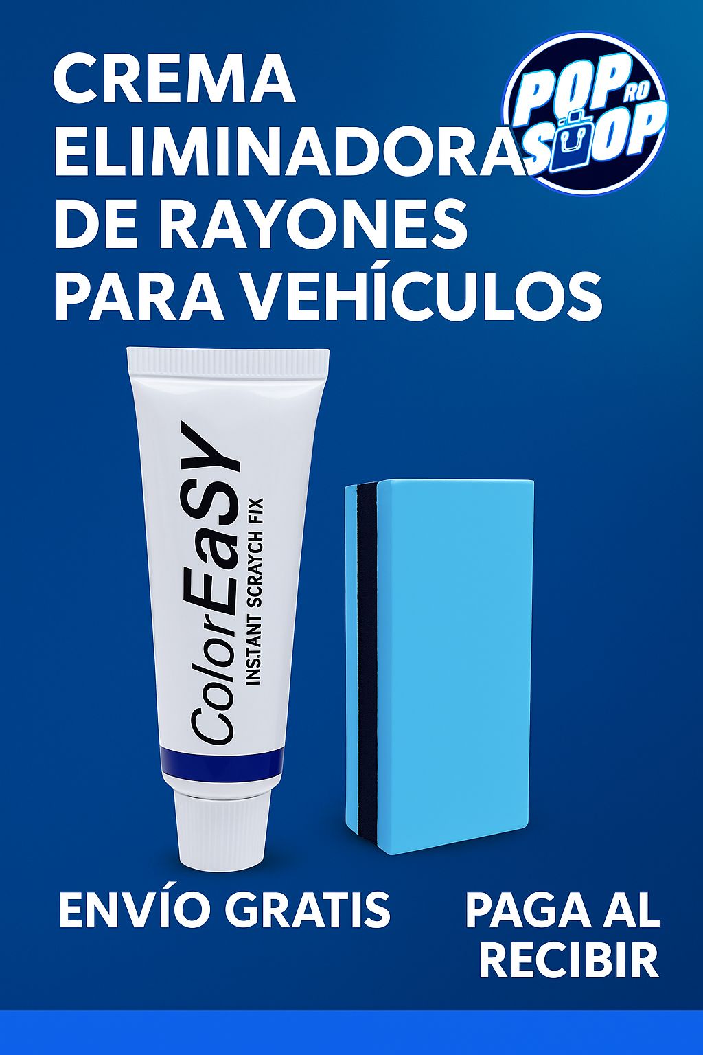 ¡CREMA ELIMINADORA DE RAYONES PARA VEHICULOS!