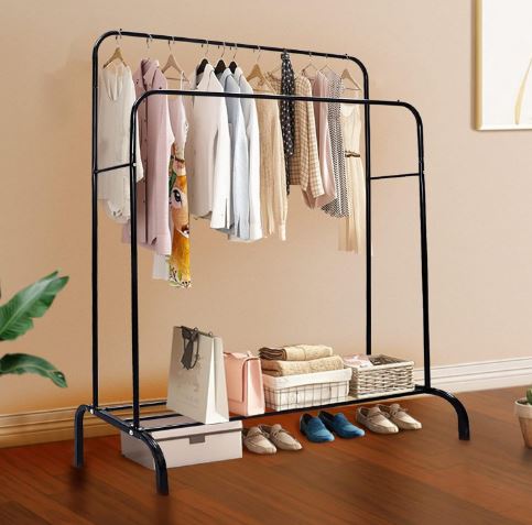 PERCHERO DOBLE MULTIFUNCIONAR - ¡Práctico, elegante y cómodo para tu hogar!