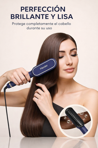 Cepillo Alisador – ¡Peina y alisa en un solo paso!