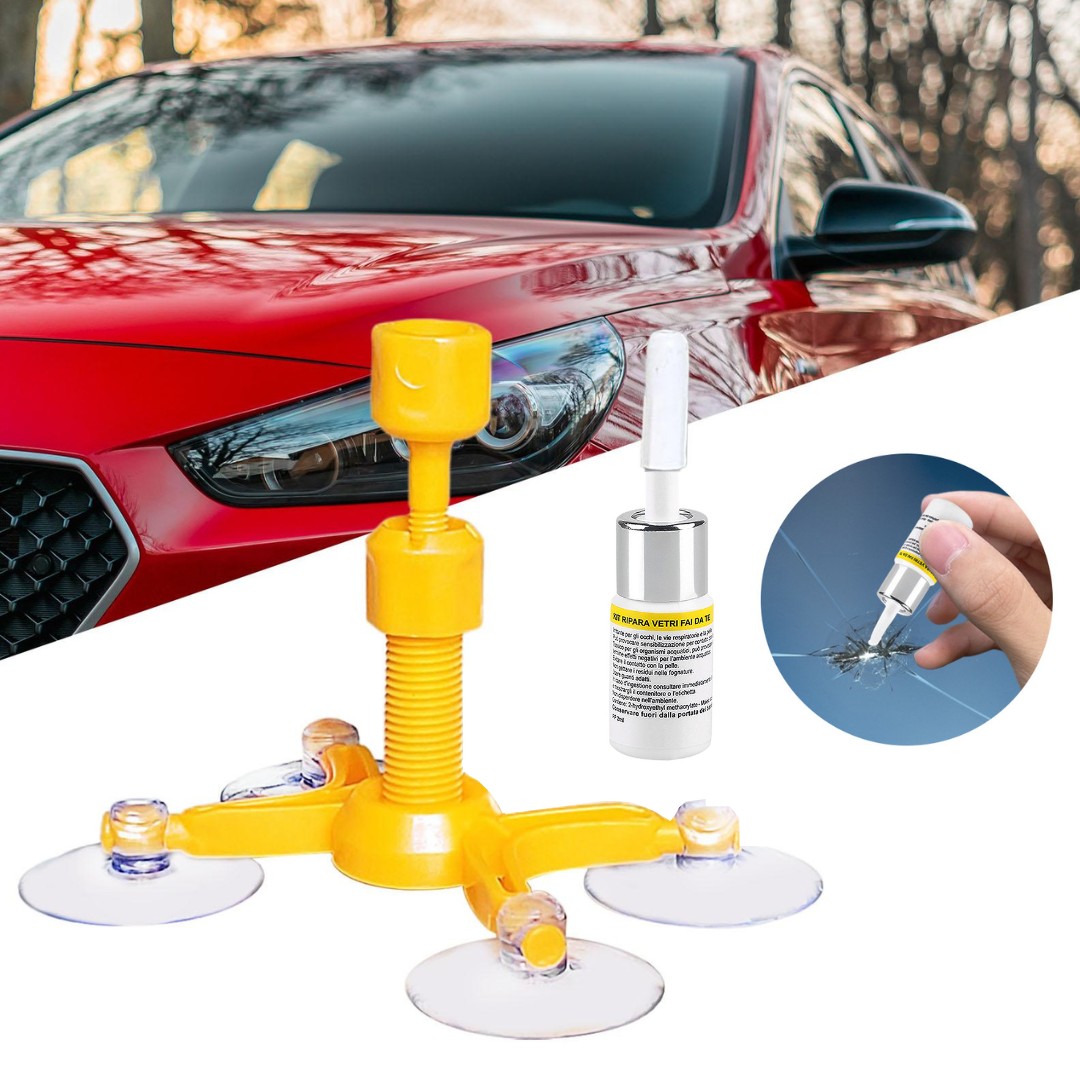 Kit de Reparación de Cristales – ¡Fácil, rápido y efectivo!