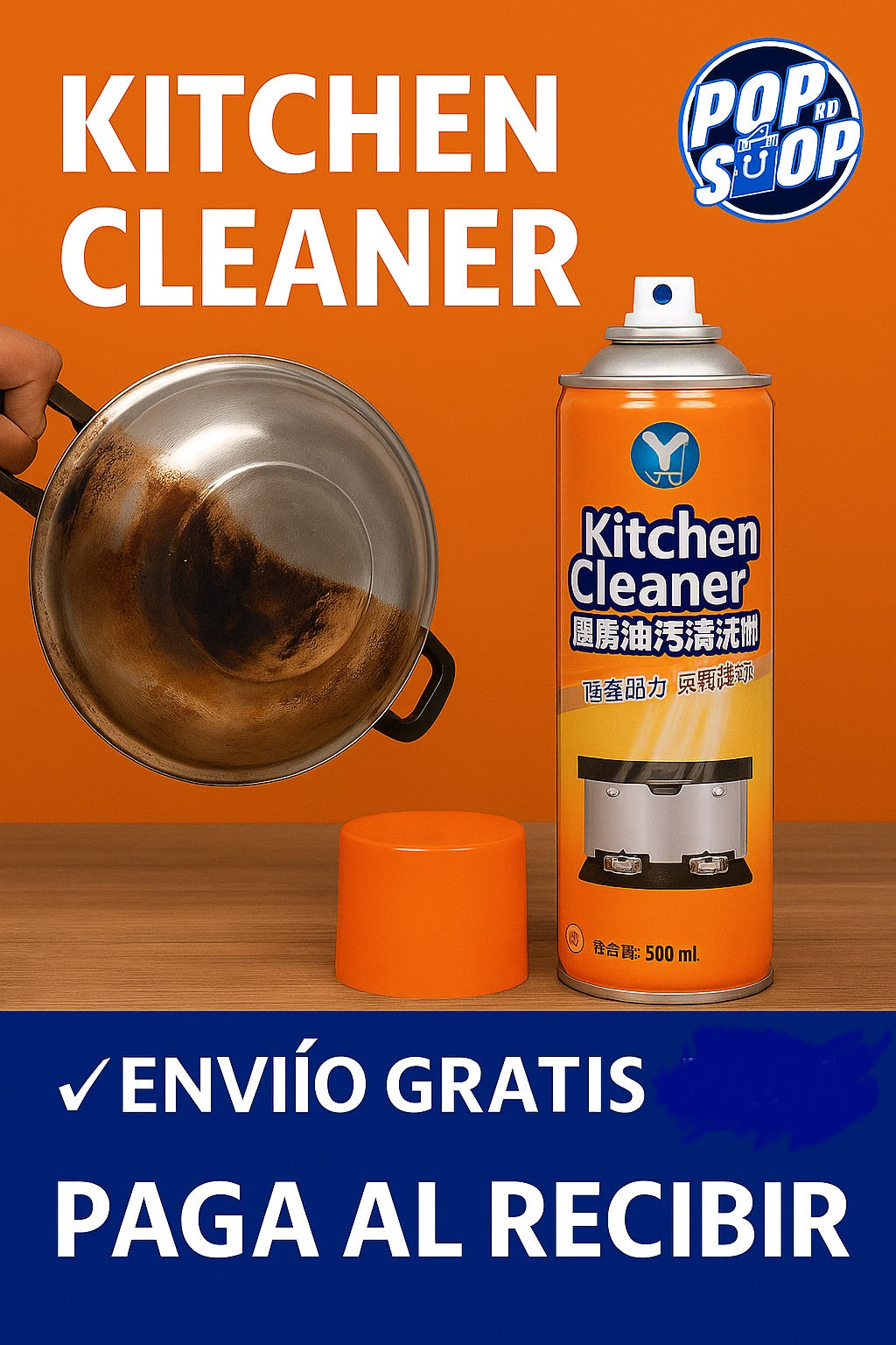 KITCHEN CLEANER- ¡La solución definitiva para una cocina limpia!