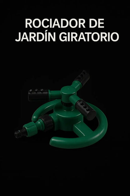 ¡ROCIADOR GIRATORIO PARA JARDÍN!