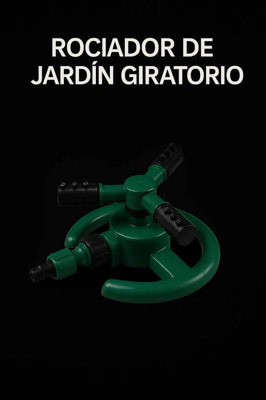 ¡ROCIADOR GIRATORIO PARA JARDÍN!