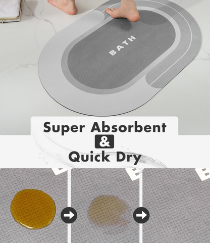 TAPETE ANTICAIDAS 2X1  ¡Baño Siempre Seco!