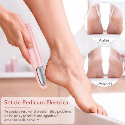 REMOVEDOR DE CALLO ELÉCTRICO ¡Pies suaves en minutos!