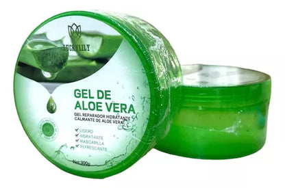 ALOE VERA PURO: GEL HIDRATANTE + EXFOLIANTE NATURAL - ¡Hidratación y cuidado natural para tu piel!