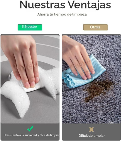 TAPETE ANTICAIDAS 2X1  ¡Baño Siempre Seco!