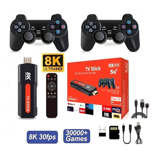 ¡CONSOLA DE JUEGOS  MAS TV STICK 4K!