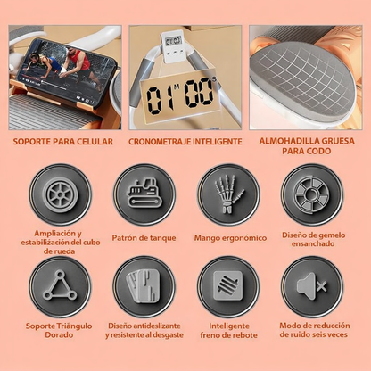 Rodillo Abdominal – ¡Transforma tu Abdomen!