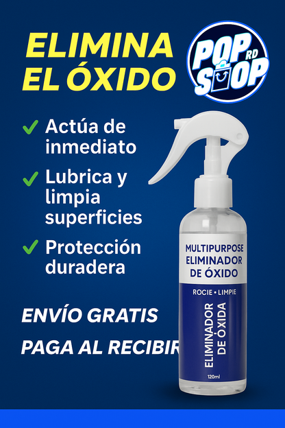 SPRAY ANTIÓXIDO EFICAZ - ¡Ideal para herramientas, autos, bicicletas y más! - 120ML