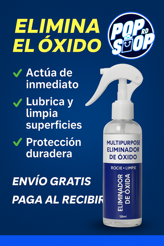 SPRAY ANTIÓXIDO EFICAZ - ¡Ideal para herramientas, autos, bicicletas y más! - 120ML