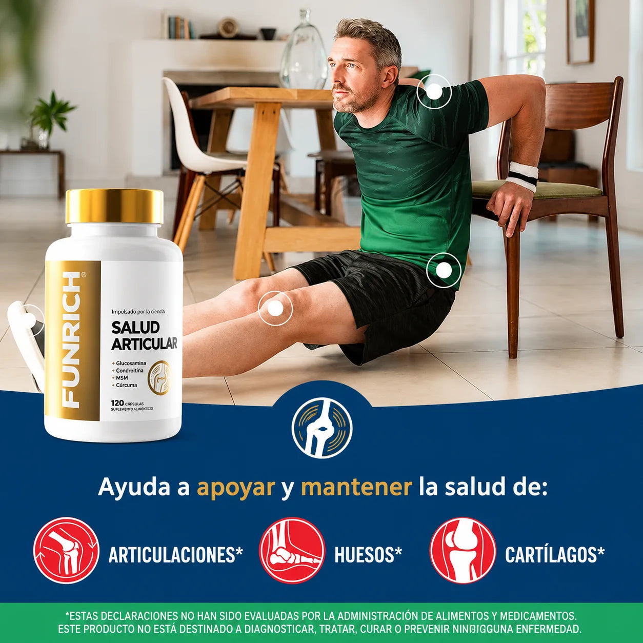 JOINT Suplemento ¡Bienestar para huesos y articulaciones!