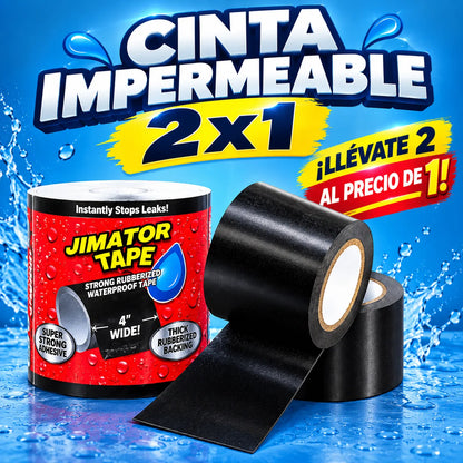 cinta impermeable ¡Sella goteras, hoyos y fugas en segundos y sin herramientas!