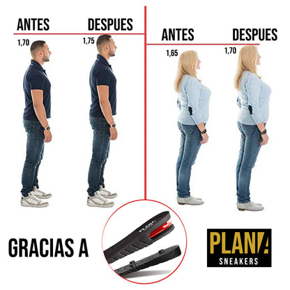 ¡PLANTILLA ELEVADORA DE ESTATURA!
