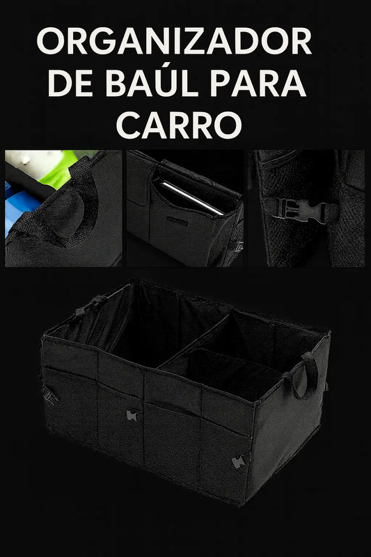 ¡ORGANIZADOR DE BAUL PARA CARRO!