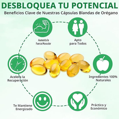 Cápsulas de Orégano ¡Bienestar natural!