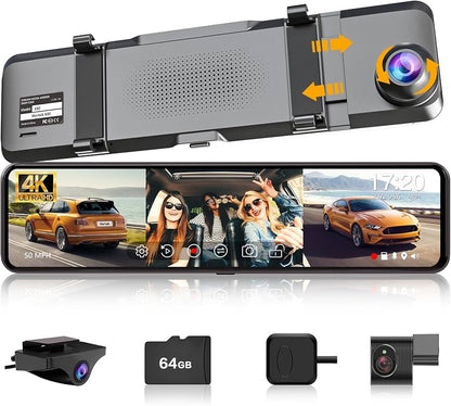 Cámara para Carro 3 en 1  ¡Seguridad 24/7 en Cada Viaje!