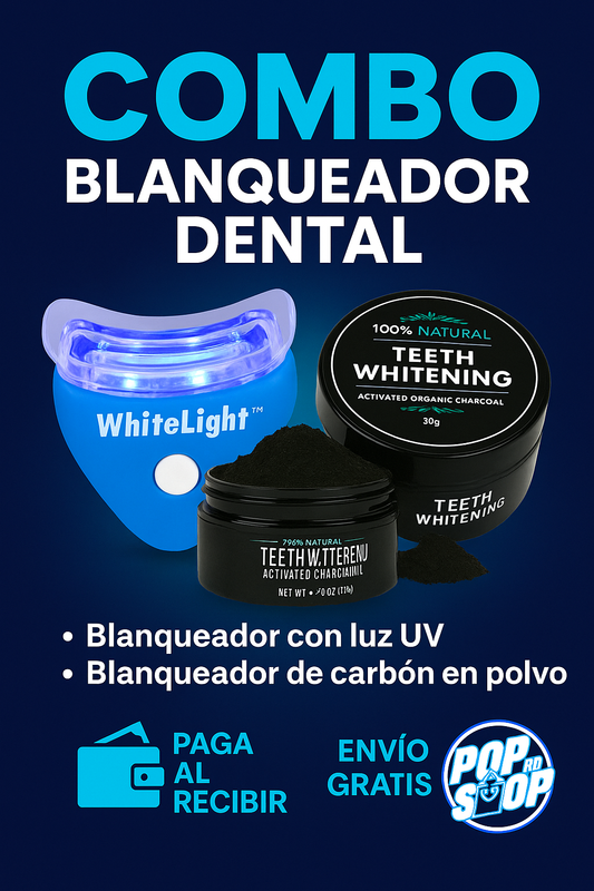 COMBO BLANQUEADORES DENTALES - "La sonrisa que mereces, sin filtros ni tratamientos costosos"