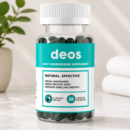 Deos ¡axilas, aliento y cuerpo frescos, todo el día!
