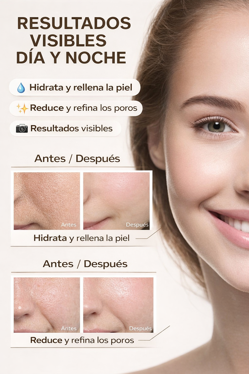 Serum de Arroz Bioaqua 2x1 ¡Piel Hidratada y Radiante!