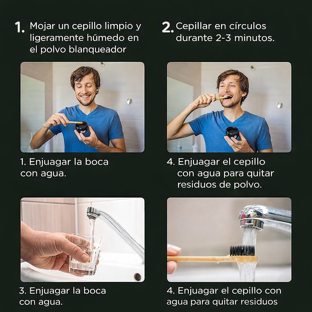 Blanqueador Dental 2x1 ¡Reduce Manchas y Mejora tu Sonrisa!