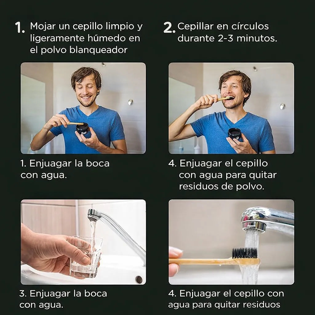 Blanqueador Dental 2x1 ¡Reduce Manchas y Mejora tu Sonrisa!