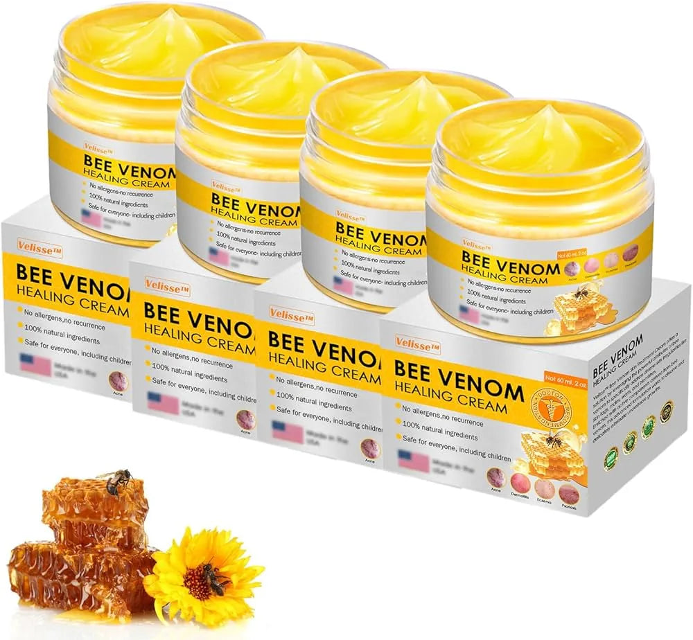 Crema de Veneno de Abeja 2X1 – ¡Elimina Marcas y Brotes!