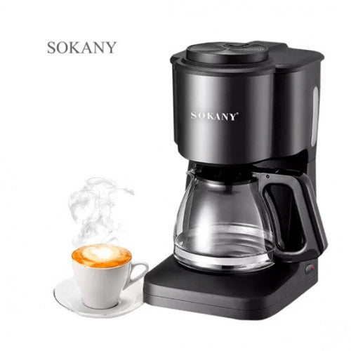 CAFETERA SOKANY SK-124 - ¡Café delicioso en minutos!, sabor y aroma perfectos cada mañana