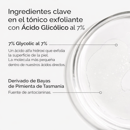 THE ORDINARY GLYCOLIC (2x1)  ¡Piel Suave y Luminosa!