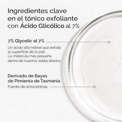 THE ORDINARY GLYCOLIC (2x1)  ¡Piel Suave y Luminosa!
