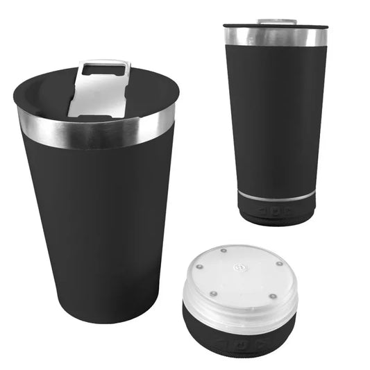 ¡VASO TERMICO CON BOCINA!