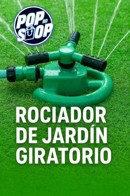 ROCIADOR GIRATORIO PARA JARDÍN- ¡Ahorra agua y tiempo con tecnología de riego giratorio!