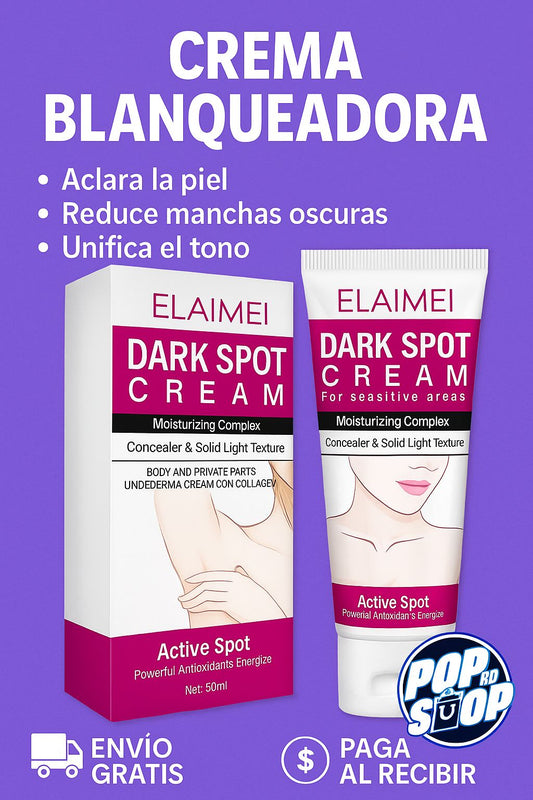 CREMA BLANQUEADORA ELAIMEI - ¡Piel radiante y uniforme!