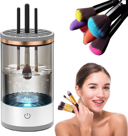 MÁQUINA LIMPIADORA DE BROCHAS - ¡Brochas como nuevas, ¡sin esfuerzo y en un instante!