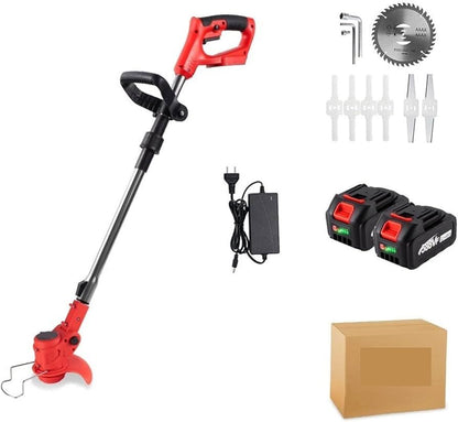 CORTA CESPED ELECTRICO PLEGABLE 2 BATERIA 48V - ¡Potencia y precisión al cortar: Tu jardín impecable con un solo pase!