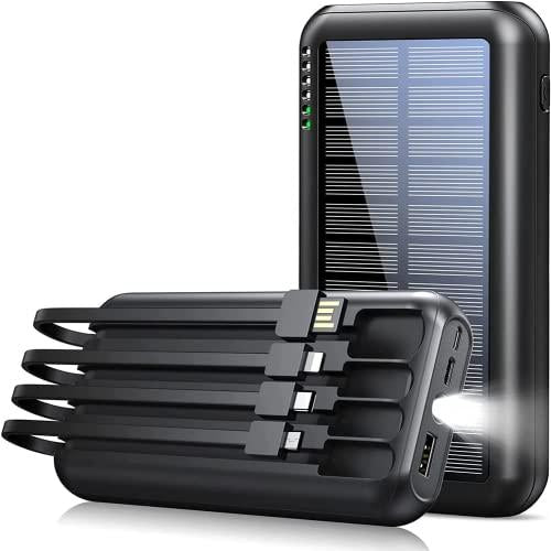 ¡POWER BANK CON CARGA SOLAR!