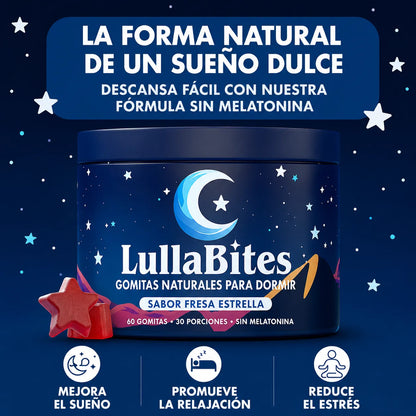 LullaBites ¡Gomitas naturales para Dormir!