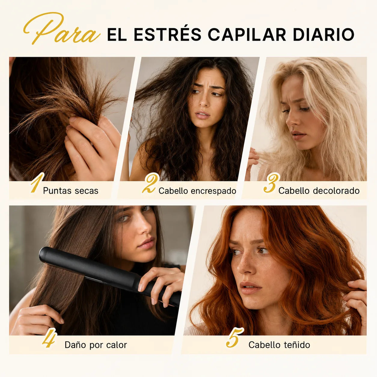 Aceite Karseell ¡Adiós al cabello seco, quebradizo y sin vida!