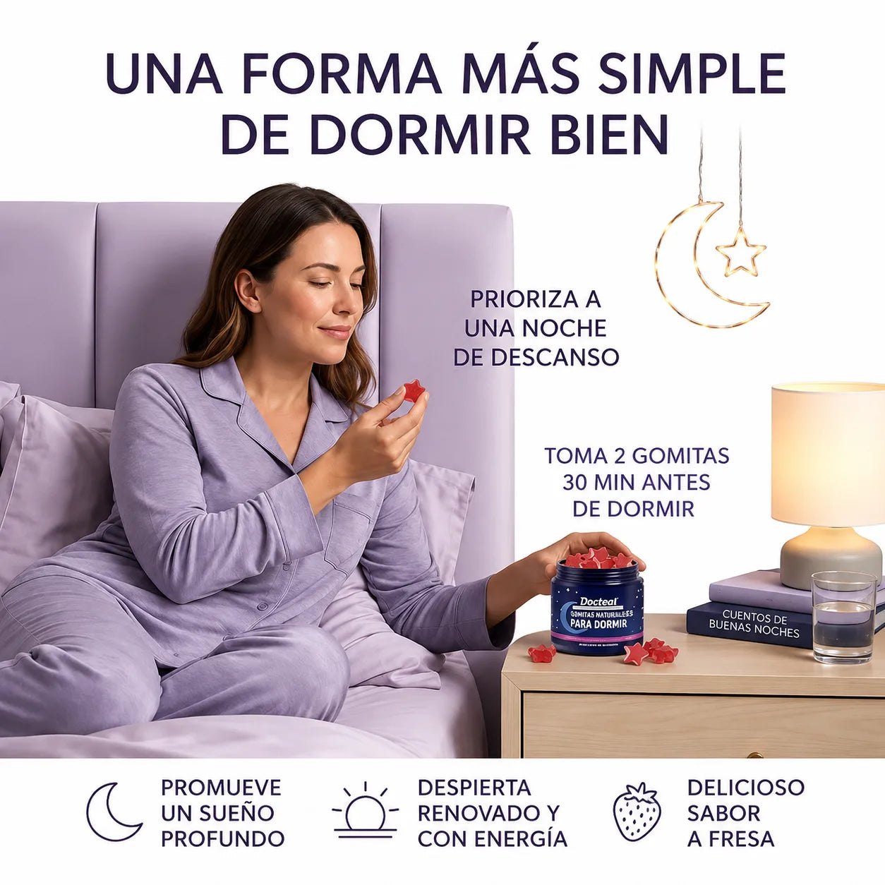LullaBites ¡Gomitas naturales para Dormir!
