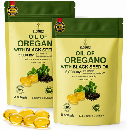 Cápsulas de Orégano ¡Bienestar natural!