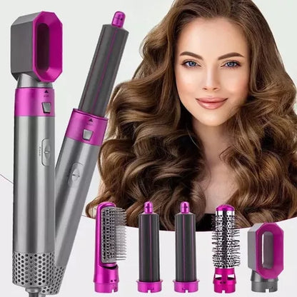 CEPILLO PARA CABELLO 5 EN 1 - ¡5 funciones para un look espectacular!